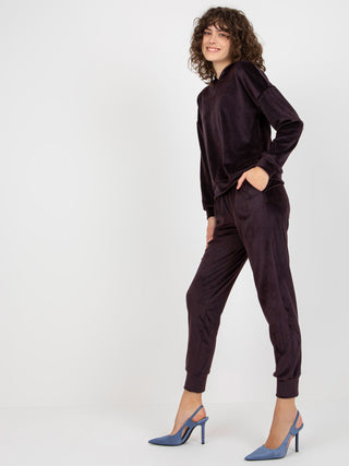 Komplet-LK-KMPL-509149.10X-ciemny fioletowy