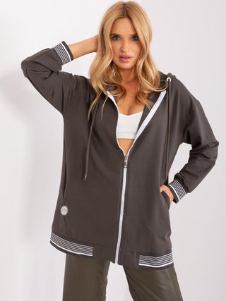 Bluza-RV-BL-9077.50P-ciemny khaki