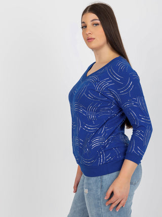 Bluzka-RV-BZ-8514.04P-ciemny niebieski