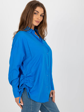 Koszula-TO-KS-7128.98-ciemny niebieski