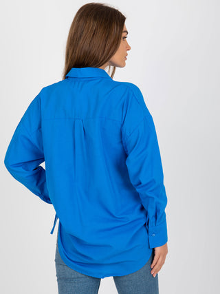 Koszula-TO-KS-7128.98-ciemny niebieski