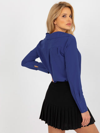 Koszula-LK-KS-508148.12P-ciemny niebieski