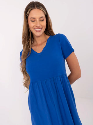 Sukienka-DHJ-SK-25370.85-ciemny niebieski