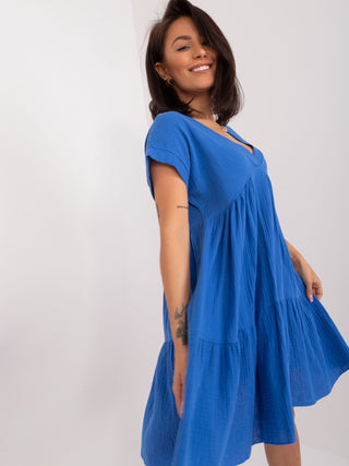 Sukienka-DHJ-SK-6873.68-ciemny niebieski