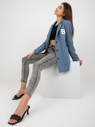 Marynarka-LK-MA-509286-1.46P-ciemny niebieski