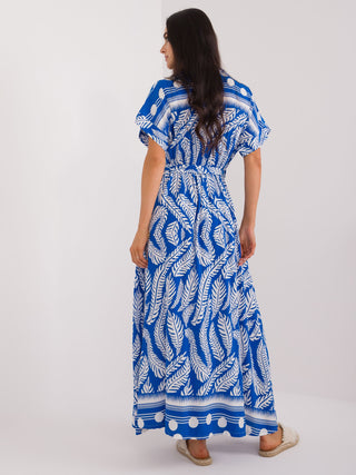 Sukienka-DHJ-SK-19208.09X-ciemny niebieski