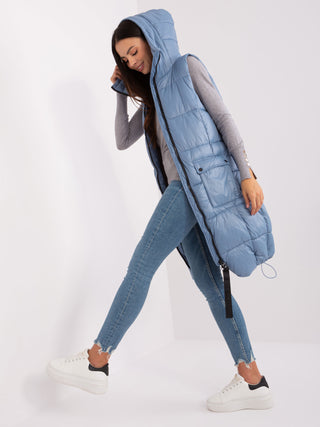 Kamizelka-D50048X80114A3-ciemny niebieski