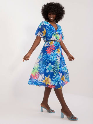 Sukienka-DHJ-SK-13162-3.90-ciemny niebieski