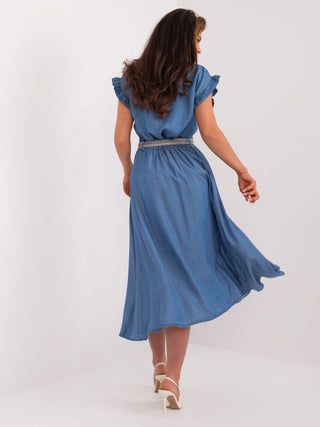 Spódnica-DHJ-SD-7135.24-ciemny niebieski