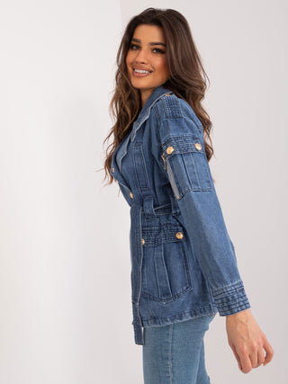 Kurtka-HM-KR-9820.45-ciemny niebieski