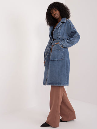 Płaszcz-HM-PL-9819.25-ciemny niebieski