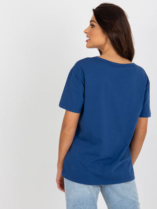 T-shirt-FA-TS-8451.06-ciemny niebieski