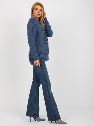 Sweter-LC-SW-A1.28X-ciemny niebieski