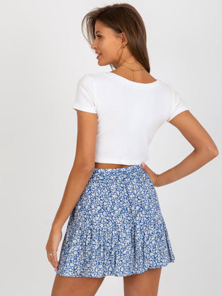 Spódnica-NM-SD-AB027.40P-ciemny niebieski