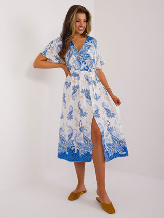 Sukienka-DHJ-SK-19277.13-ciemny niebieski