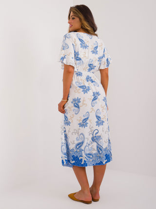 Sukienka-DHJ-SK-19277.13-ciemny niebieski