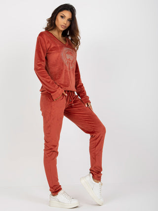 Komplet-RV-KMPL-8442.23P-ciemny pomarańczowy