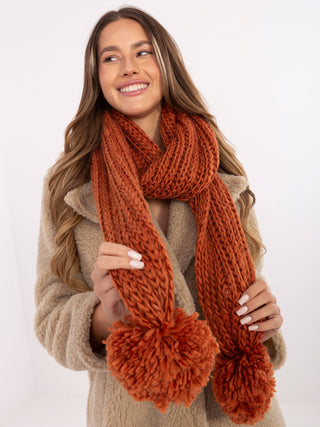 Szalik-AT-SZ-S-2203.87-ciemny pomarańczowy