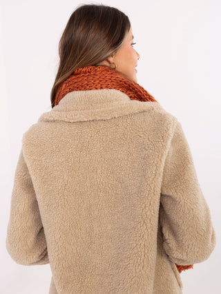 Szalik-AT-SZ-S-2203.87-ciemny pomarańczowy