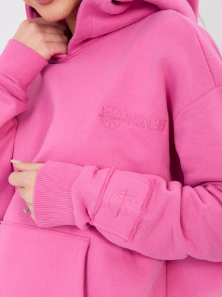 Bluza-NS-BL-NS2583.08-ciemny różowy
