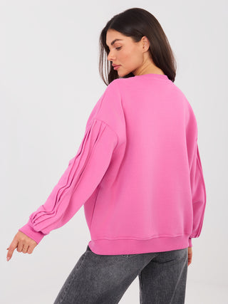 Bluza-NS-BL-NS2548.05-ciemny różowy