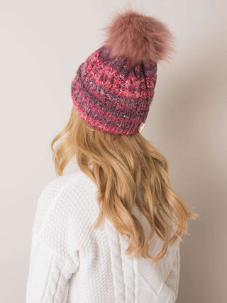 Czapka-JK-CZ-2.67-ciemny różowy