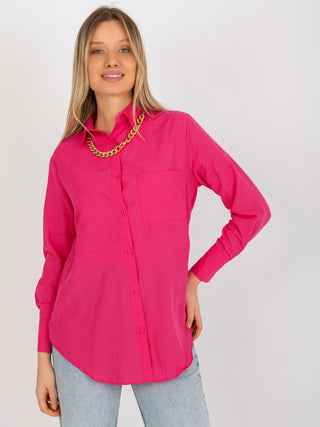 Koszula-TO-KS-7183.00X-ciemny różowy