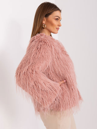 Kurtka-AT-KR-2359.96P-ciemny różowy