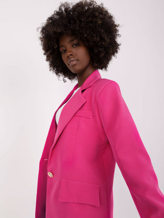 Marynarka-DHJ-MA-15556.22X-ciemny różowy