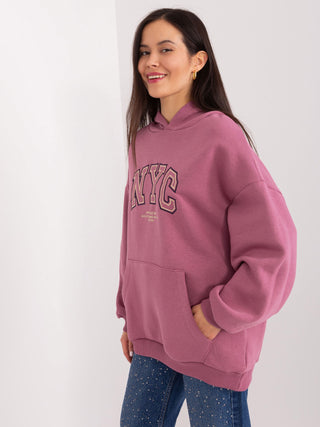 Bluza-FA-BL-8808.95-ciemny różowy