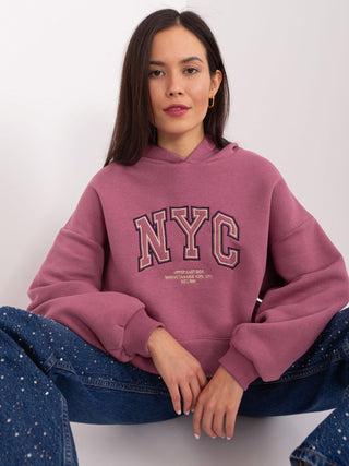 Bluza-FA-BL-8808.95-ciemny różowy