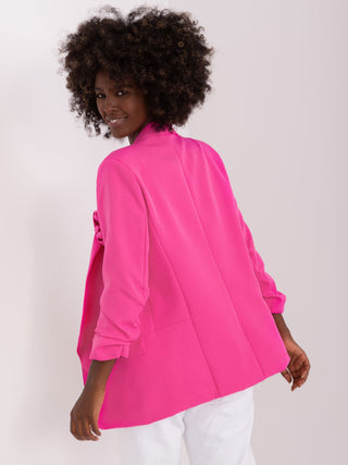 Marynarka-DHJ-MA-7173.10-ciemny różowy