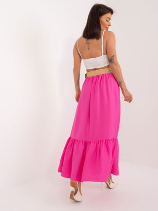 Spódnica-MI-SD-10917.96-ciemny różowy