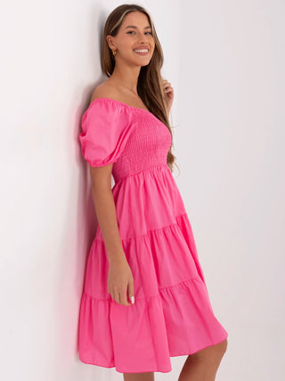 Sukienka-MI-SK-A2561.89-ciemny różowy