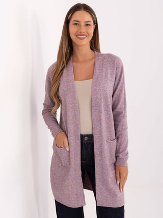 Kardigan-PM-SW-8310.12-ciemny różowy