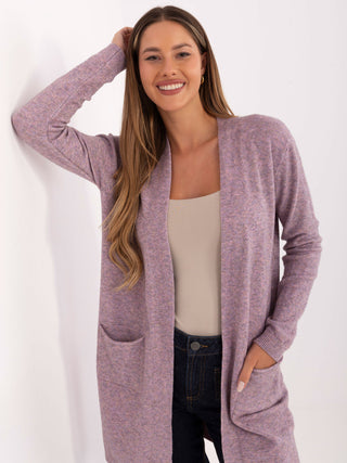 Kardigan-PM-SW-8310.12-ciemny różowy