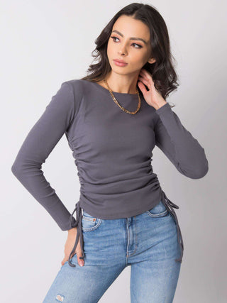 Bluzka-RV-BZ-6012.07-ciemny szary