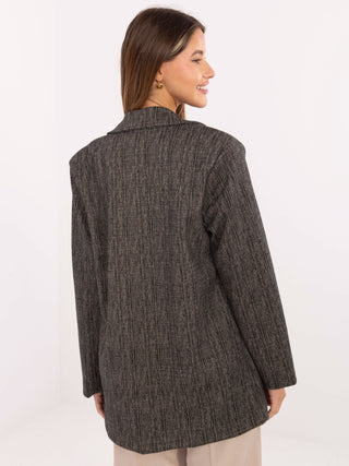 Marynarka-IT-MA-FL8315.02P-ciemny szary