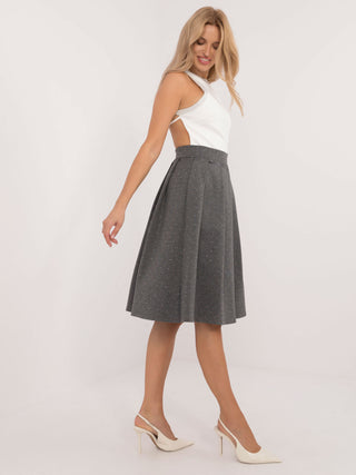 Spódnica-MI-SD-25978.19-ciemny szary