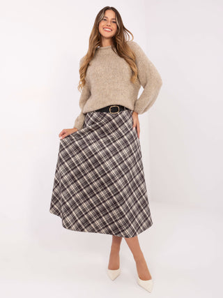 Spódnica-MI-SD-8400.17-ciemny szary