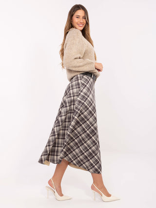 Spódnica-MI-SD-8400.17-ciemny szary