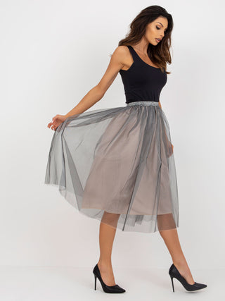 Spódnica-LK-SD-506650.46P-ciemny szary