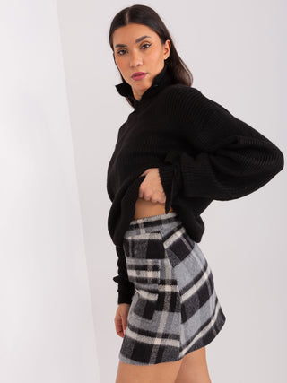 Spódnica-LK-SD-508389.06P-ciemny szary