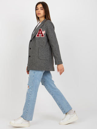 Marynarka-LK-MA-509273.20P-ciemny szary