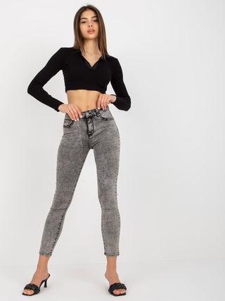 Spodnie jeans-NM-SP-H206.85-ciemny szary