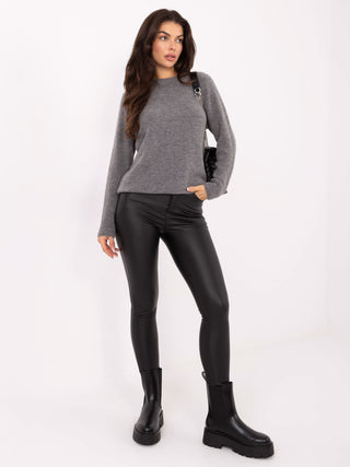 Sweter-MO-SW-1015.78-ciemny szary