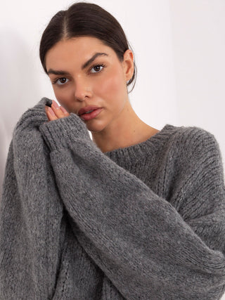 Sweter-MI-SW-1909.68-ciemny szary