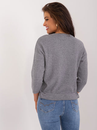 Sweter-PM-SW-B02A.38X-ciemny szary