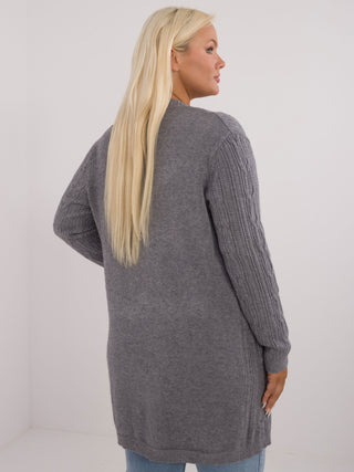 Sweter-PM-SW-PM-3727.93-ciemny szary