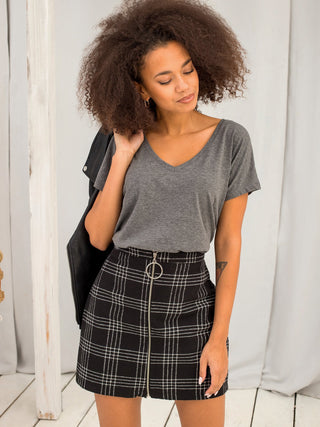 T-shirt-RV-TS-4832.28P-ciemny szary